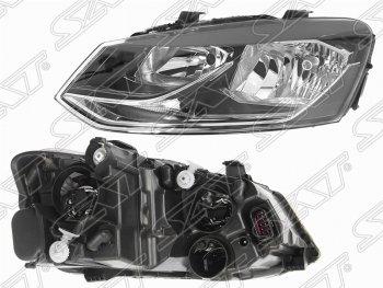 Левая фара SAT Volkswagen Polo  5 (2015-2020) седан рестайлинг