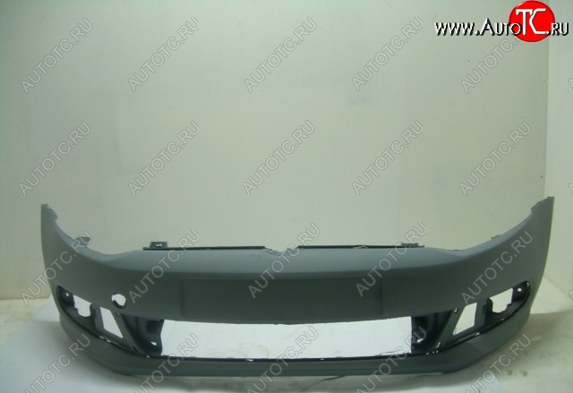 2 149 р. Бампер передний SPARD (чёрный) Volkswagen Polo 5 седан дорестайлинг (2009-2015) (Неокрашенный)  с доставкой в г. Вологда