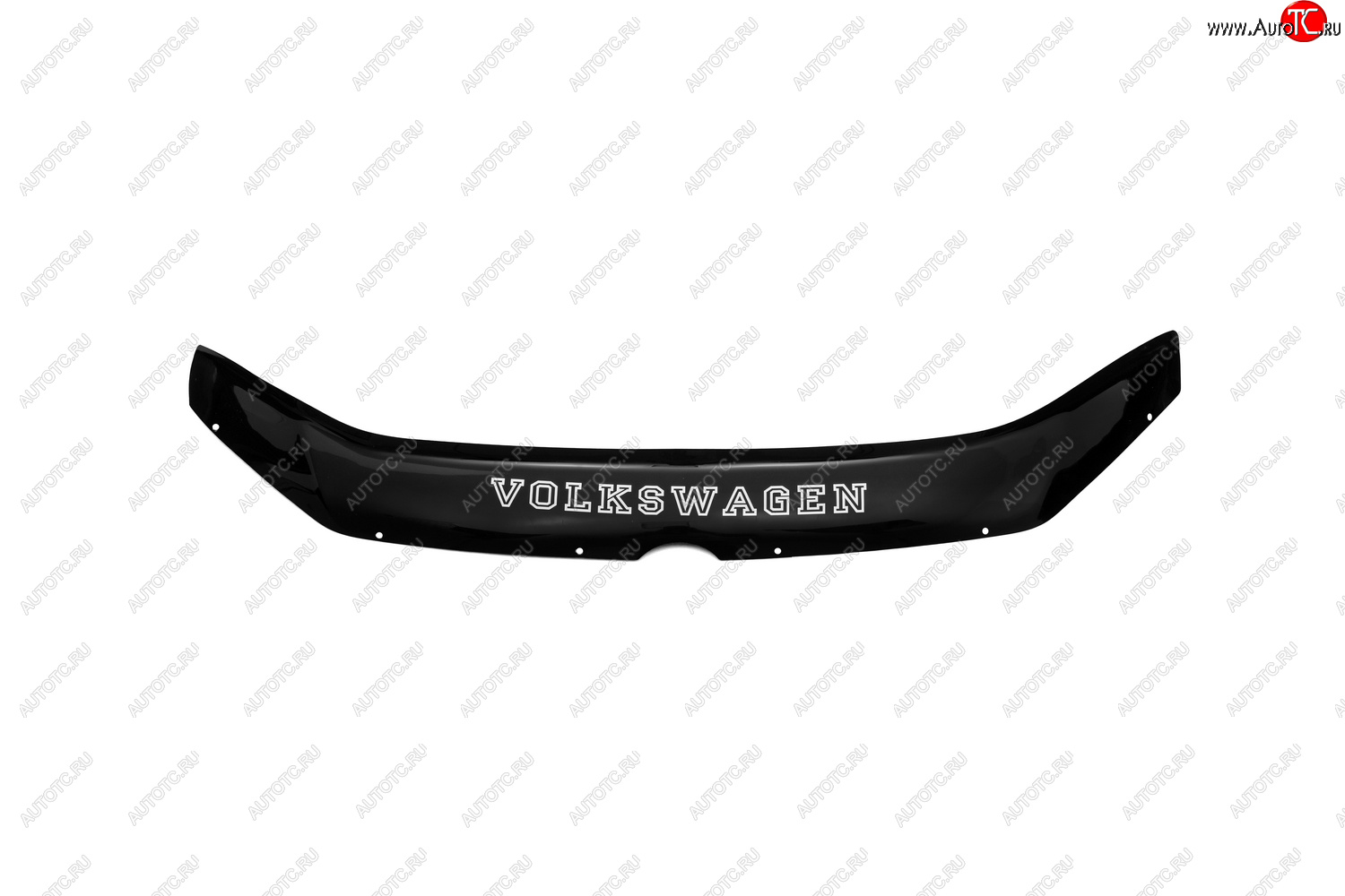 1 489 р. Дефлектор капота REIN (ЕВРО крепеж) Volkswagen Polo 5 седан дорестайлинг (2009-2015)  с доставкой в г. Вологда