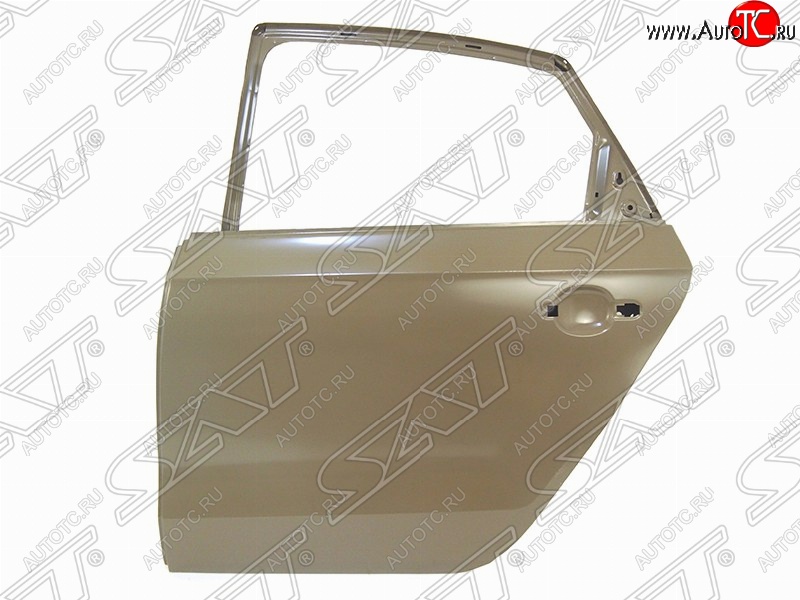 15 549 р. Левая дверь задняя SAT Volkswagen Polo 5 седан дорестайлинг (2009-2015) (Неокрашенная)  с доставкой в г. Вологда