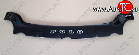 999 р. Дефлектор капота Russtal Volkswagen Polo 9N1 хэтчбэк 5 дв. дорестайлинг (2001-2005)  с доставкой в г. Вологда