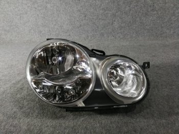 4 249 р. Фара BRIGHTROAD (под эл. корректор, правая) Volkswagen Polo 9N1 хэтчбэк 5 дв. дорестайлинг (2001-2005)  с доставкой в г. Вологда. Увеличить фотографию 2