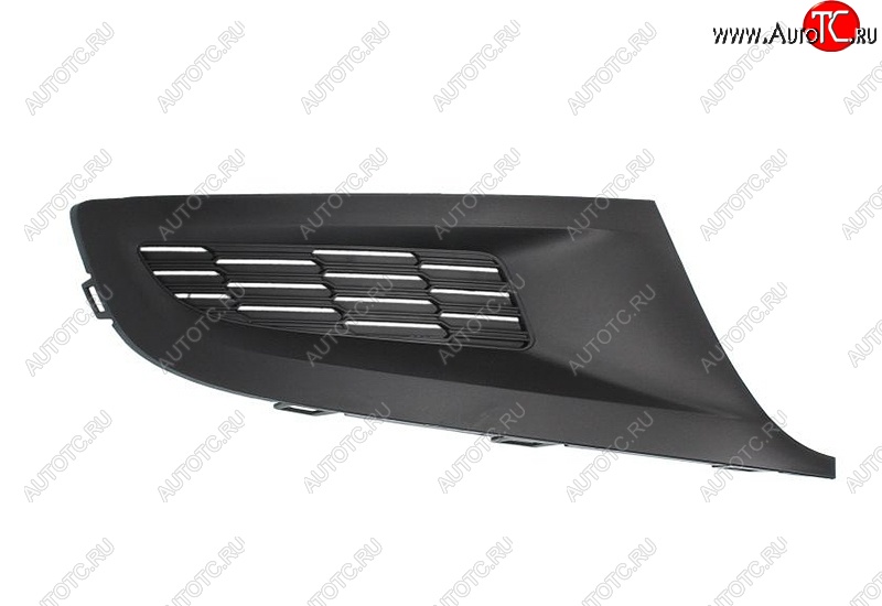 169 р. Решетка в передний бампер SPARD (без отверстия под ПТФ, правая) Volkswagen Polo 5 хэтчбек дорестайлинг (2009-2015)  с доставкой в г. Вологда