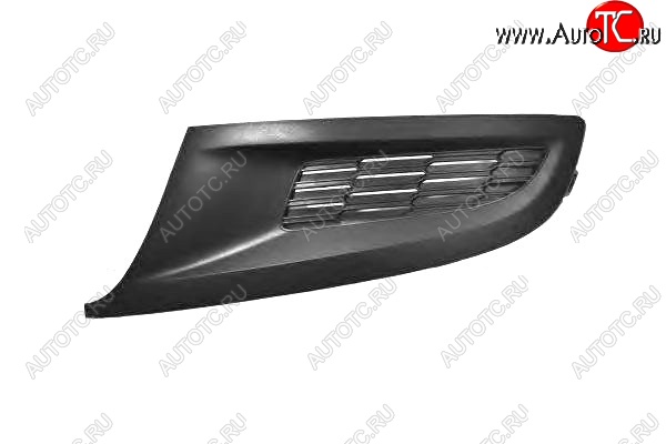 189 р. Решетка в передний бампер под SPARD (без отверстия под ПТФ, левая) Volkswagen Polo 5 хэтчбек дорестайлинг (2009-2015)  с доставкой в г. Вологда