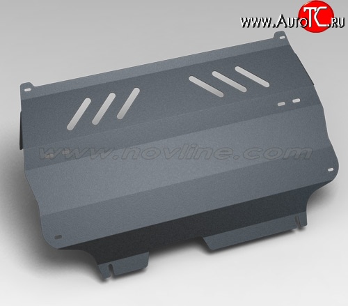 2 159 р. Защита картера двигателя Novline (1.6, МКПП/АКПП, 3 мм) Volkswagen Polo 5 хэтчбек рестайлинг (2015-2020)  с доставкой в г. Вологда