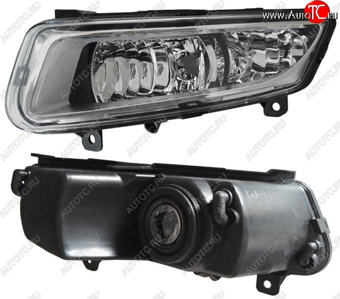 769 р. Противотуманная левая фара SAT Volkswagen Polo 5 хэтчбек дорестайлинг (2009-2015)  с доставкой в г. Вологда