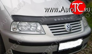 999 р. Дефлектор капота Russtal Volkswagen Sharan 7M9 1-ый рестайлинг (2000-2004)  с доставкой в г. Вологда