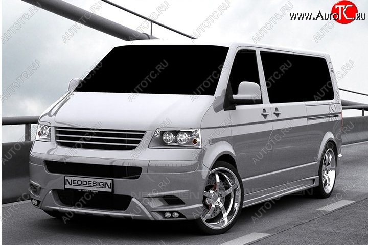 19 999 р. Пороги накладки Neodesign Volkswagen Transporter T5 дорестайлинг (2003-2009)  с доставкой в г. Вологда
