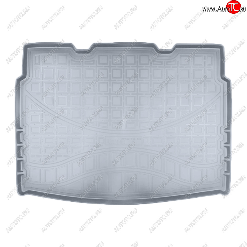 2 199 р. Коврик багажника Norplast Unidec (нижняя полка) Volkswagen Tiguan Mk2 дорестайлинг (2016-2020) (Цвет: серый)  с доставкой в г. Вологда