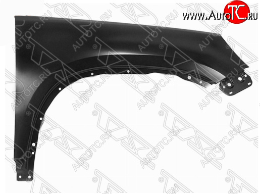 3 599 р. Правое переднее крыло SAT (пр-во Тайвань) Volkswagen Tiguan NF рестайлинг (2011-2017) (Неокрашенное)  с доставкой в г. Вологда