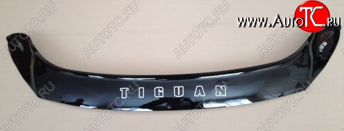 999 р. Дефлектор капота Russtal Volkswagen Tiguan NF дорестайлинг (2006-2011)  с доставкой в г. Вологда