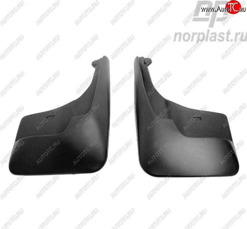 1 099 р. Брызговики передние Norplast Volkswagen Tiguan NF дорестайлинг (2006-2011)  с доставкой в г. Вологда