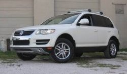 Накладка на передний бампер King Kong Volkswagen Touareg 1 GP рестайлинг (2006-2010)