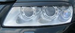 Реснички на фары CT v1 Volkswagen Touareg 1 GP дорестайлинг (2002-2007)