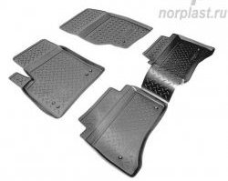2 569 р. Комплект салонных ковриков Norplast Volkswagen Touareg 1 GP дорестайлинг (2002-2007)  с доставкой в г. Вологда. Увеличить фотографию 2