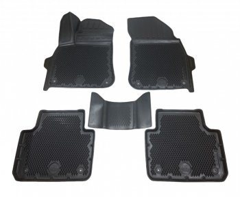 6 599 р. Коврики салона DELFORM ❞EVA 3D Premium❝ (термоэластопласт/ТЭП) Volkswagen Touareg 3 CR дорестайлинг (2018-2022)  с доставкой в г. Вологда. Увеличить фотографию 2