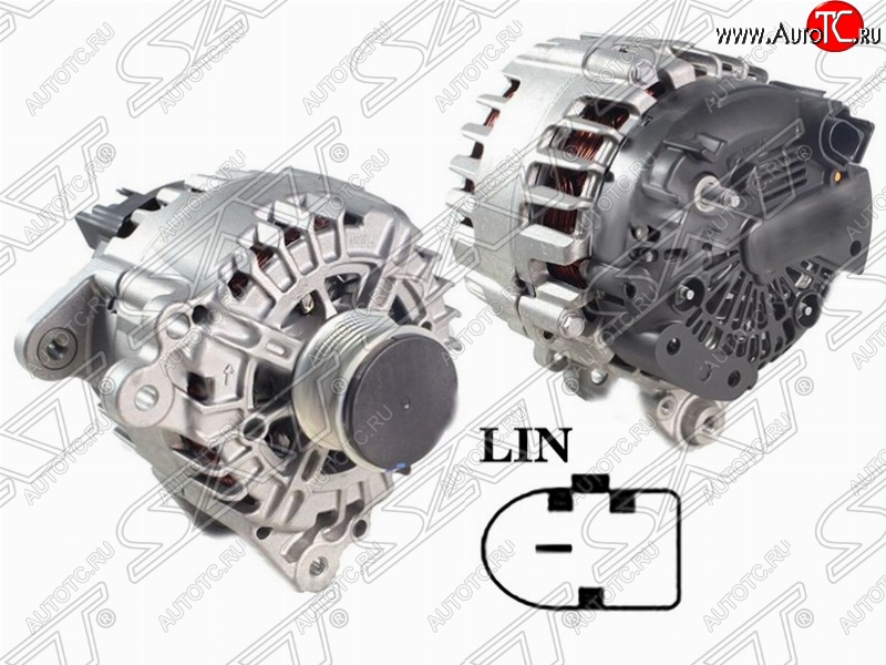 7 199 р. Генератор (75P 3,6) SAT  Volkswagen Touareg  NF (2010-2018) дорестайлинг, рестайлинг  с доставкой в г. Вологда