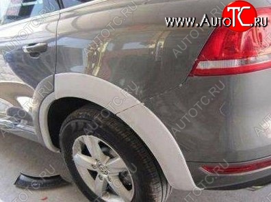46 999 р. Накладки на колёсные арки CT Volkswagen Touareg 2 NF дорестайлинг (2010-2014) (Неокрашенные)  с доставкой в г. Вологда