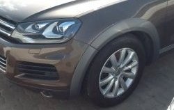 12 049 р. Накладки на колёсные арки NF Volkswagen Touareg 2 NF дорестайлинг (2010-2014) (Неокрашенные)  с доставкой в г. Вологда. Увеличить фотографию 5