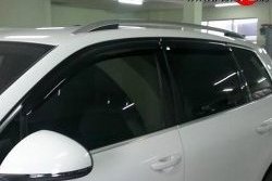 Дефлекторы окон (ветровики) Novline 4 шт Volkswagen Touareg 2 NF дорестайлинг (2010-2014)