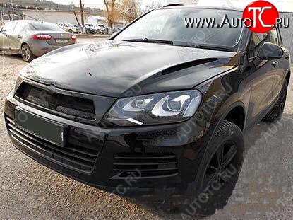 26 249 р. Пластиковый капот HAMANN STYLE Volkswagen Touareg 2 NF дорестайлинг (2010-2014) (Неокрашенный)  с доставкой в г. Вологда