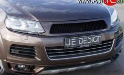 Решётка радиатора Je Design 7P Volkswagen Touareg 2 NF дорестайлинг (2010-2014)