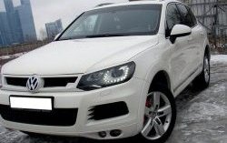 6 749 р. Решётка радиатора Sport Volkswagen Touareg 2 NF дорестайлинг (2010-2014) (Неокрашенная)  с доставкой в г. Вологда. Увеличить фотографию 6
