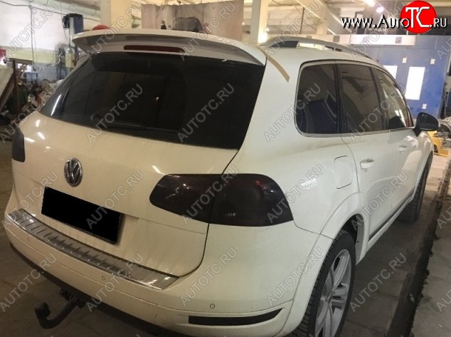 5 499 р. Спойлер Спорт Volkswagen Touareg 2 NF дорестайлинг (2010-2014) (Неокрашенный)  с доставкой в г. Вологда