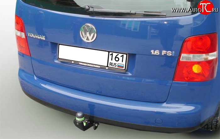 162 999 р. Фаркоп Лидер Плюс Volkswagen Touran 1T дорестайлинг минивэн (2003-2006) (Без электропакета)  с доставкой в г. Вологда
