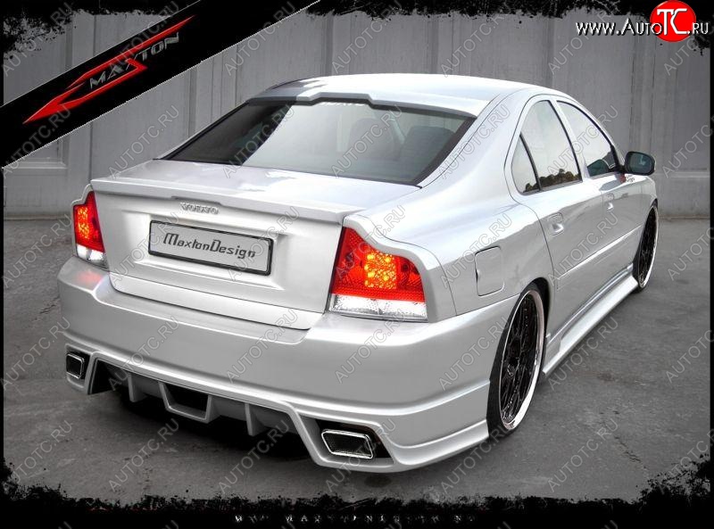 10 599 р. Козырёк на заднее стекло Maxton Volvo S60 RS,RH седан дорестайлинг (2000-2004)  с доставкой в г. Вологда