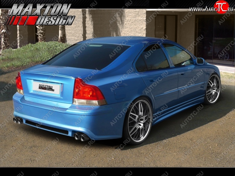 29 899 р. Задний бампер Maxt Volvo S60 RS,RH седан дорестайлинг (2000-2004)  с доставкой в г. Вологда