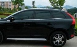 32 399 р. Пороги накладки CT Volvo XC60  дорестайлинг (2008-2013) (Неокрашенные)  с доставкой в г. Вологда. Увеличить фотографию 2